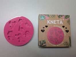 Knetä Silikonform für Knete Motiv Zootiere