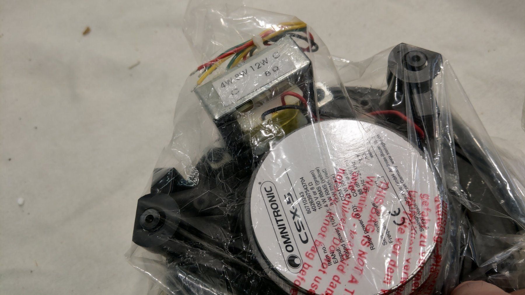 Casse acustiche: Omnitronic CSX-5 einbaulautsprecher (C77) – Nuovo (secondo la descrizione) da Däniken SO venduto da Profog1 6