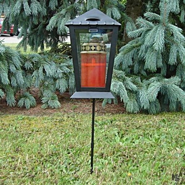 Altro in Decorazioni & Accessori: Grablaterne 25cm schwarz mit Erdspiess – Nuovo e nell'imballaggio originale da Wettingen venduto da Swala 1