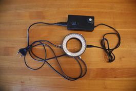 Dimmbares LED Ringlicht für Mikroskop