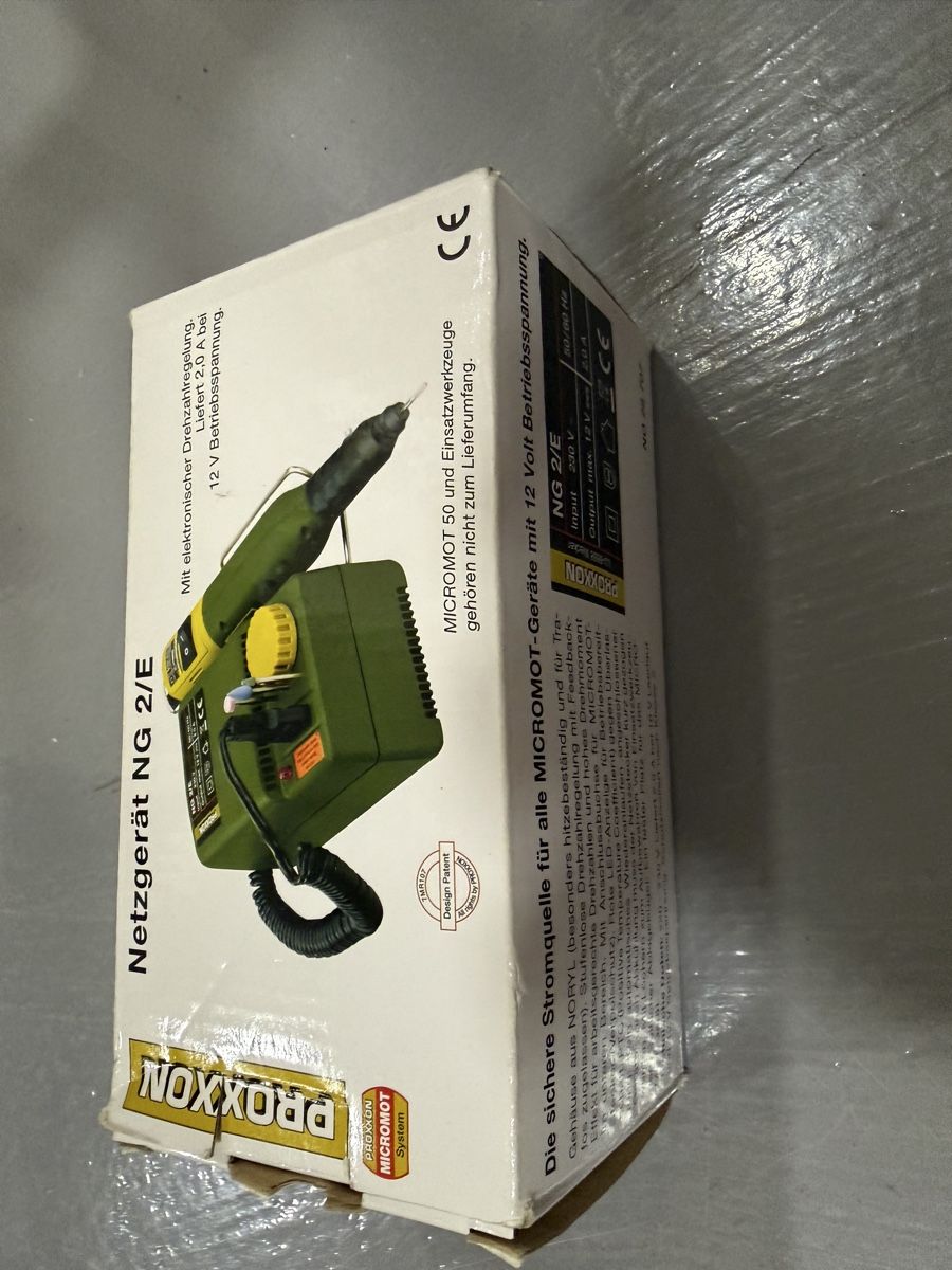 Alimentazione elettrica: Proxxon Netzgert NG 2/E, 12V, mit Anleitung – Usato da Abtwil AG venduto da be5pc 3