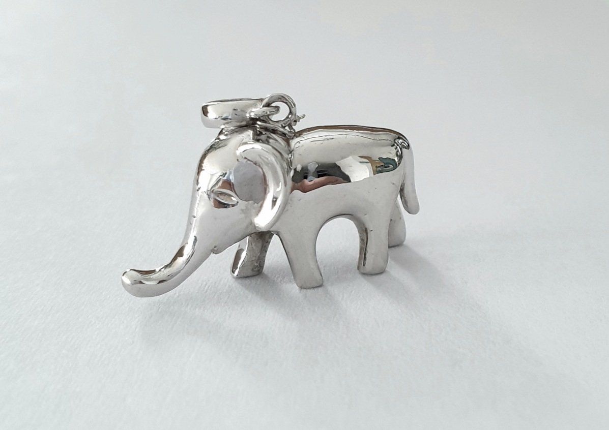 Ciondoli: Silber 925 Anhänger "Elefant" - NEU – Nuovo e nell'imballaggio originale da Uetikon am See venduto da Coralreef 1