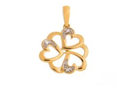Anhänger echtgold mit Kette s925