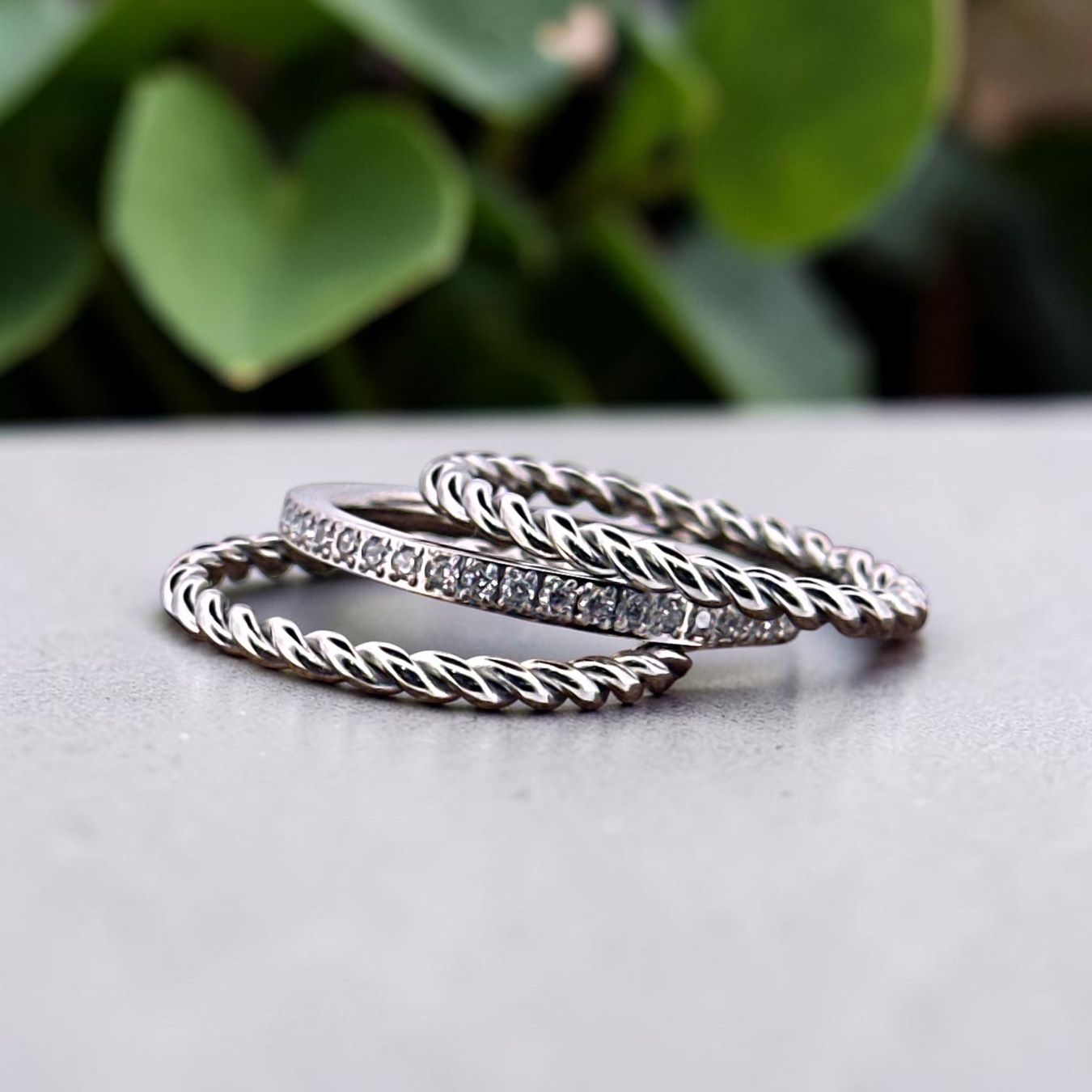 Olga Ribler Ringe: 3-teiliges Ringset – Größe 52 – Neu (gemäss Beschreibung) aus Luzern von MonikaS03
