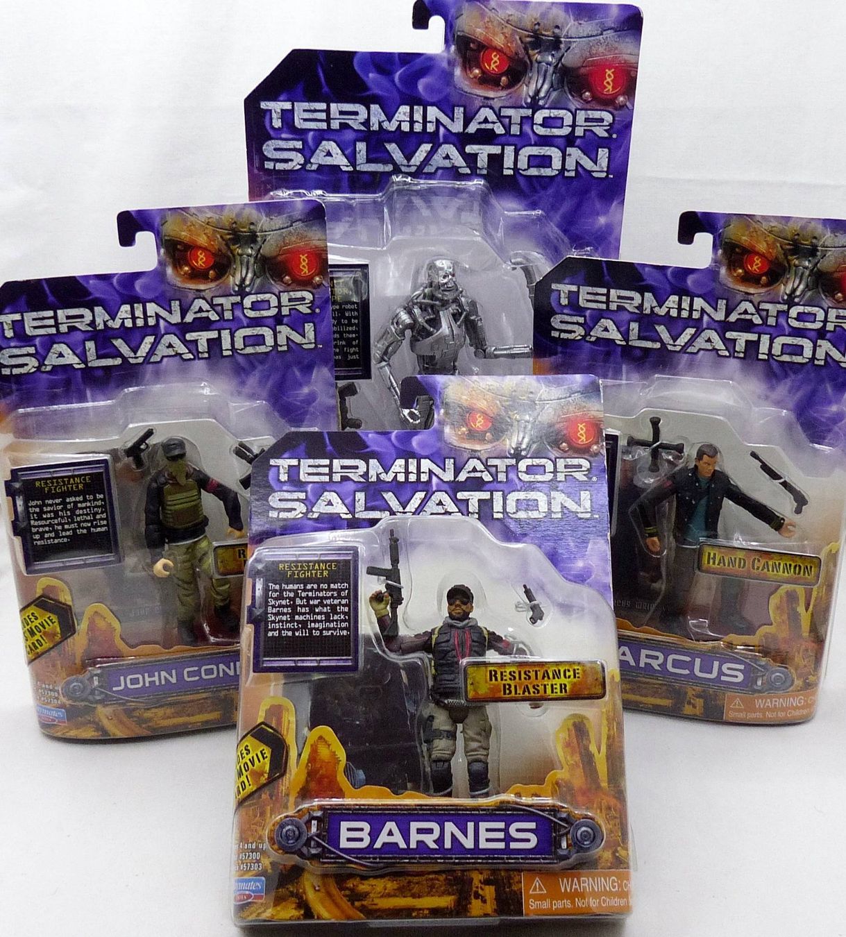 Statuette: TERMINATOR 4 FIGURE T-R.I.P JOHN CONNOR & MARCUS & BARNES – Nuovo e nell'imballaggio originale da Lugano venduto da YouWantUS