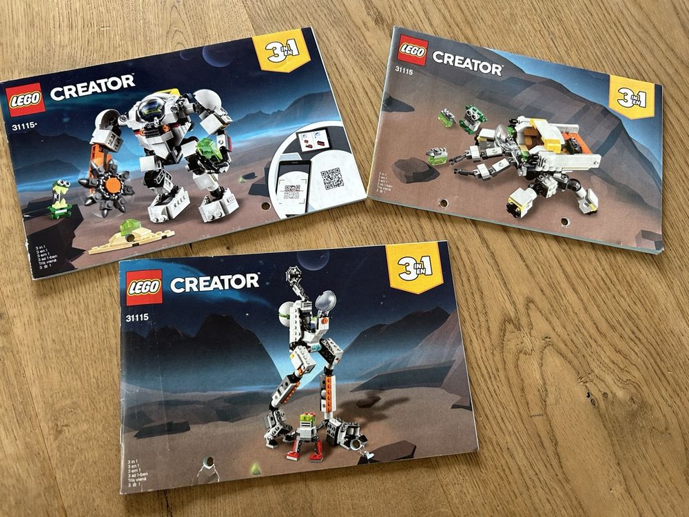 Lego Creator Weltraum Mech 3 in 1 / 31115 | Kaufen auf Ricardo