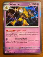 Pokemon Alakazam Holo (Versand gratis)