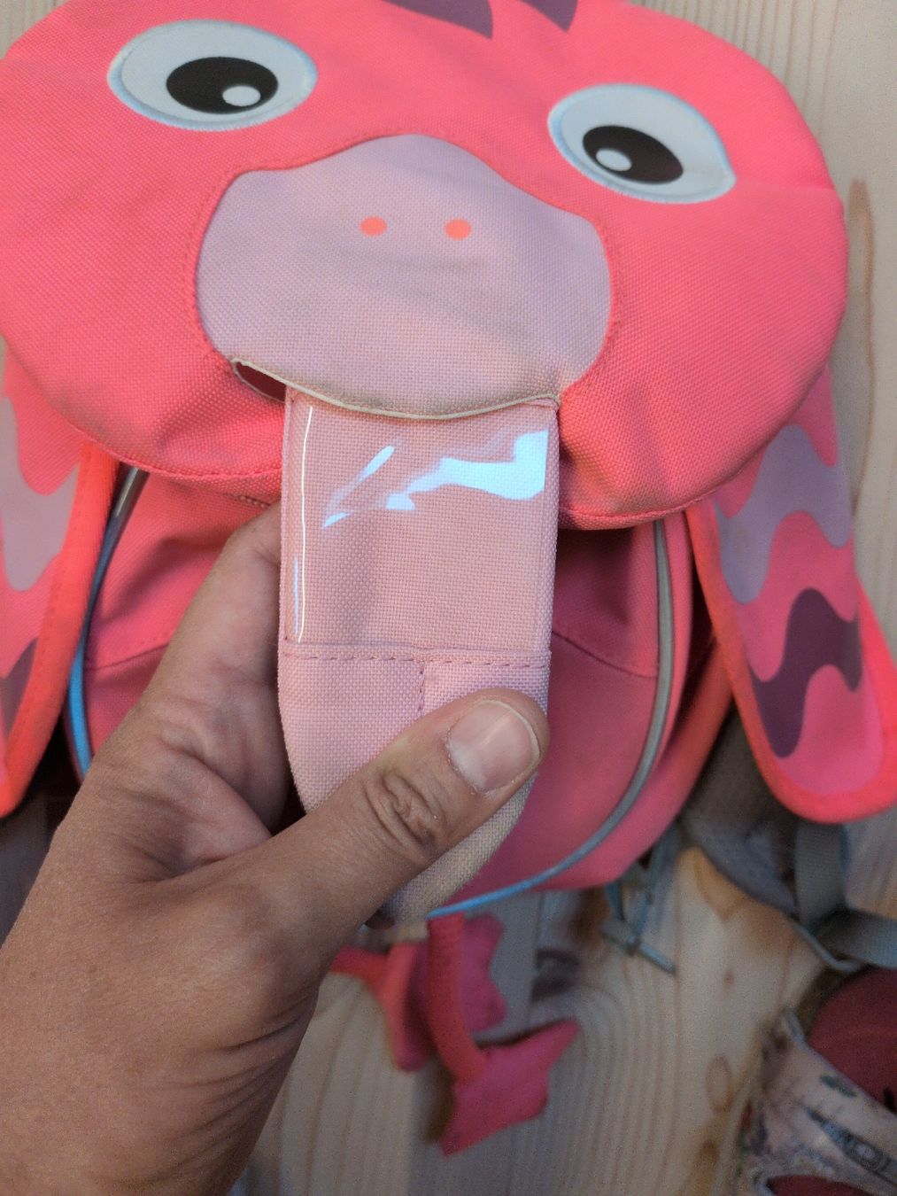 Affenzahn Kindertaschen: Affenzahn Rucksack Flamingo – Gebraucht aus Oberhelfenschwil von Tattar 1