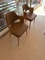 2 Designstühle Holz sehr guter Zustand