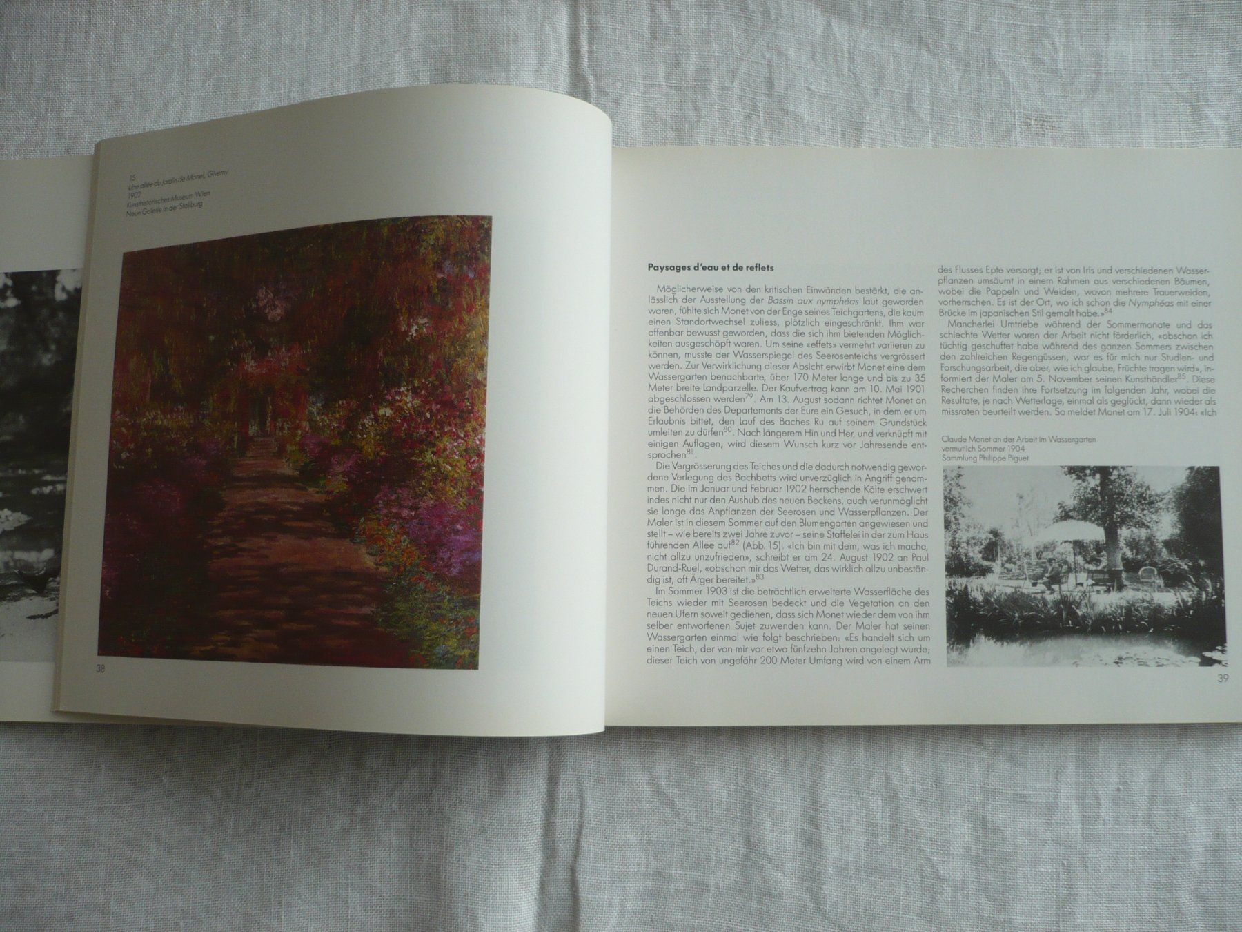 Libri: Claude Monet: Nymphéas, Kunstmuseum Basel, 1986 – Usato da Zürich venduto da saltandpepper008 2