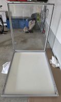 Schaukasten Fa. Ernst Schweizer Aluminium abschliessbar