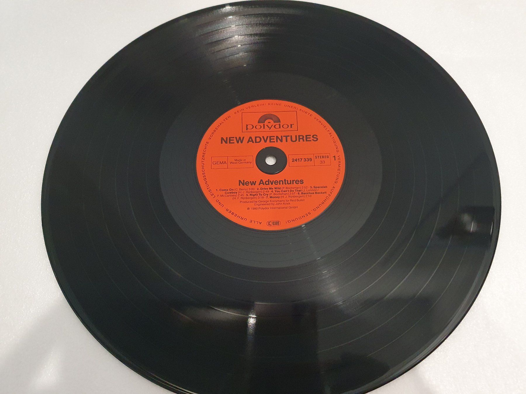 Schallplatten: New Adventures – New Adventures – Gebraucht aus Uster von Vinyl-Leidenschaft 4