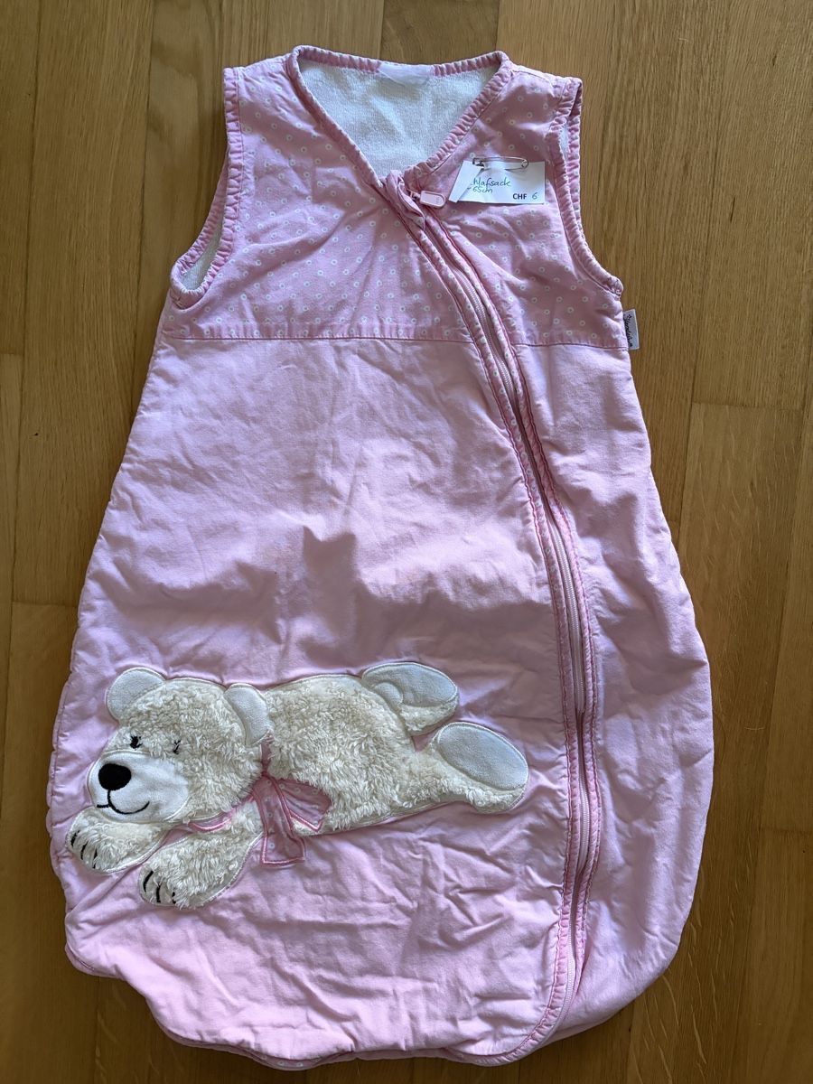 Sterntaler Sacchi a pelo: Babyschlafsack Sterntaler rosa mit Bär 65cm – Usato da Unterentfelden venduto da Dreamdancer03