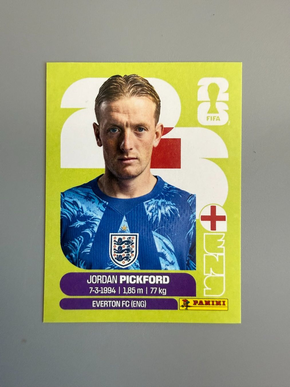 Panini Sammelbilder & Trading cards: Panini Jordan Pickford ENG2 – Gebraucht aus Liebefeld von Ronaldo-1996