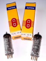 2 Röhren/Radioröhren E81L (Pentode/NF-Endstufe), NOS,Philips