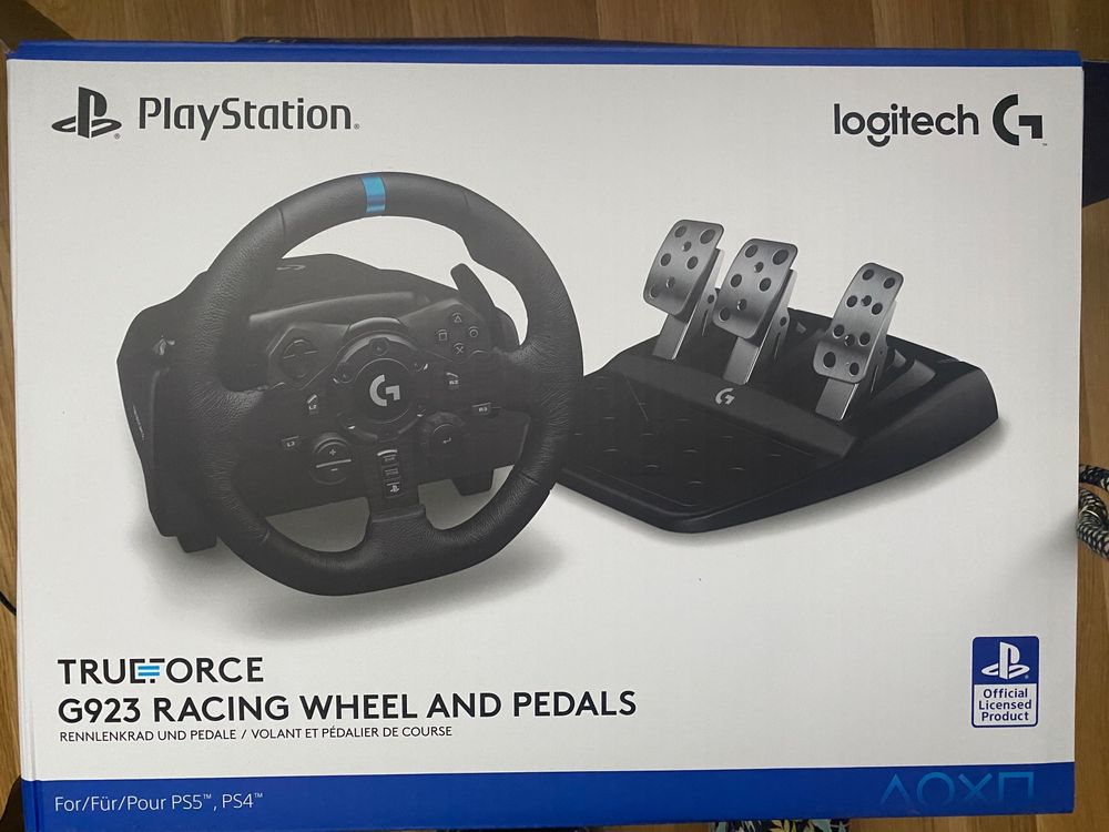 Logitech G923 Racing Wheel and Pedals | Kaufen auf Ricardo