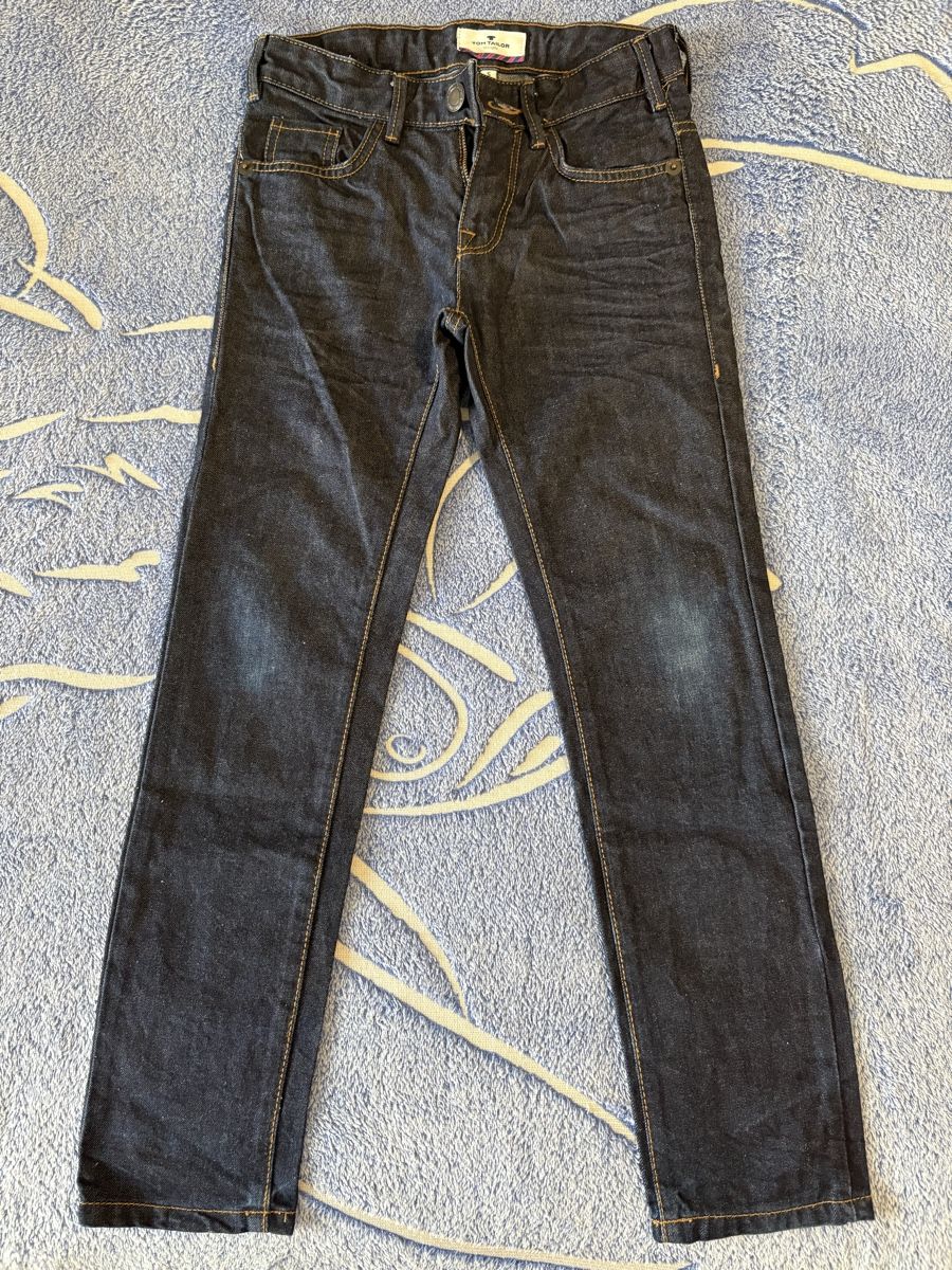 Tom Tailor Pantaloni: TOM TAILOR Kinder Jeans Grösse 140 dunkelblau – Usato da Zürich venduto da nadin.nadin2