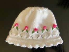 Babymütze Rosi - ab Geburt 🌹
