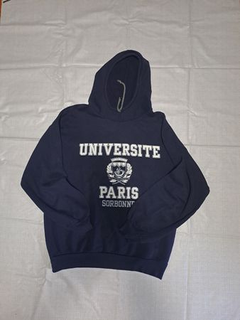 Maglia sportiva con cappuccio Blu scuro