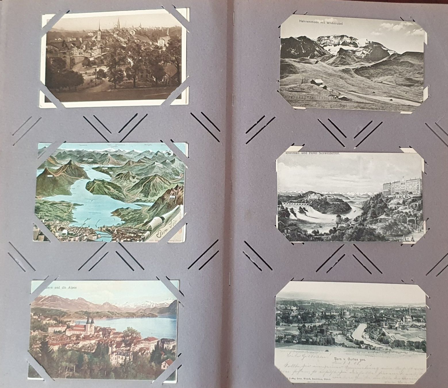 Album: Album mit 170 älteren Ansichtskarten Schweiz – Usato da Kreuzlingen venduto da Rschweiz1 4