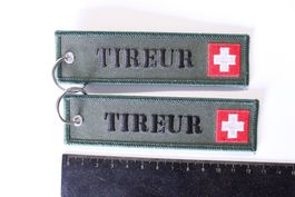 2 porte clef tireur GP 11 , GP 90