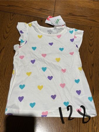 T-shirt été Taille 128 fille neuf