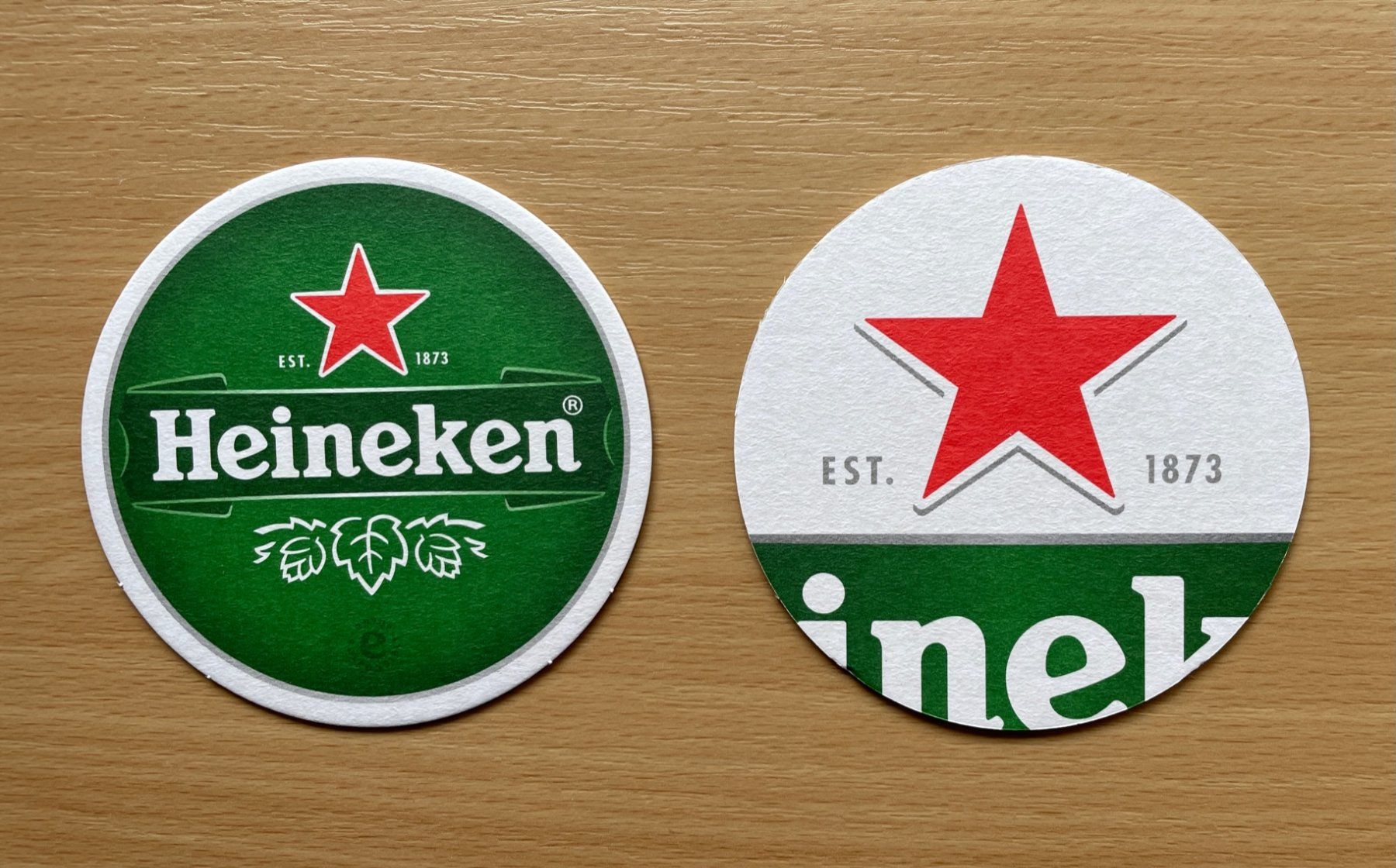 Sottobicchieri: 10er-Set HEINEKEN-Bierdeckel – Nuovo (secondo la descrizione) da Buchs SG venduto da Handyman77 1
