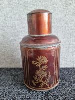 Antiker Teedose aus Zinn, Hongkong China ca.1920