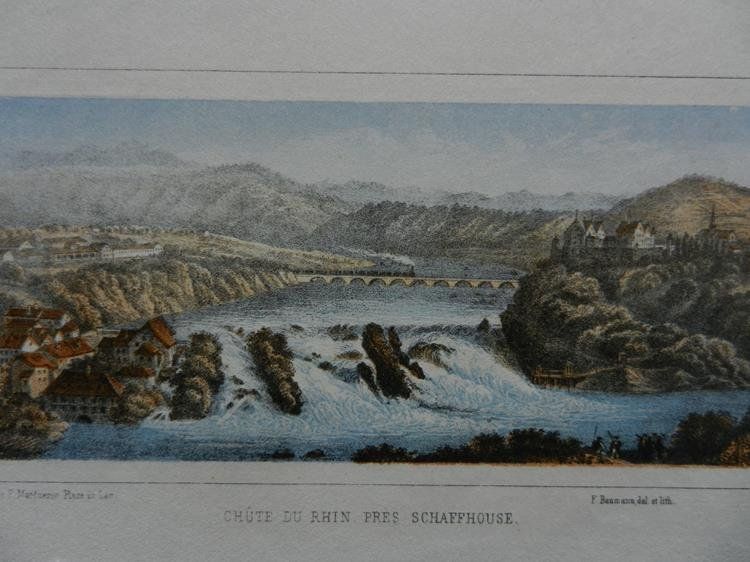 Incisioni: Schaffhausen Rheinfall – Usato da Risch venduto da Rischli15 1