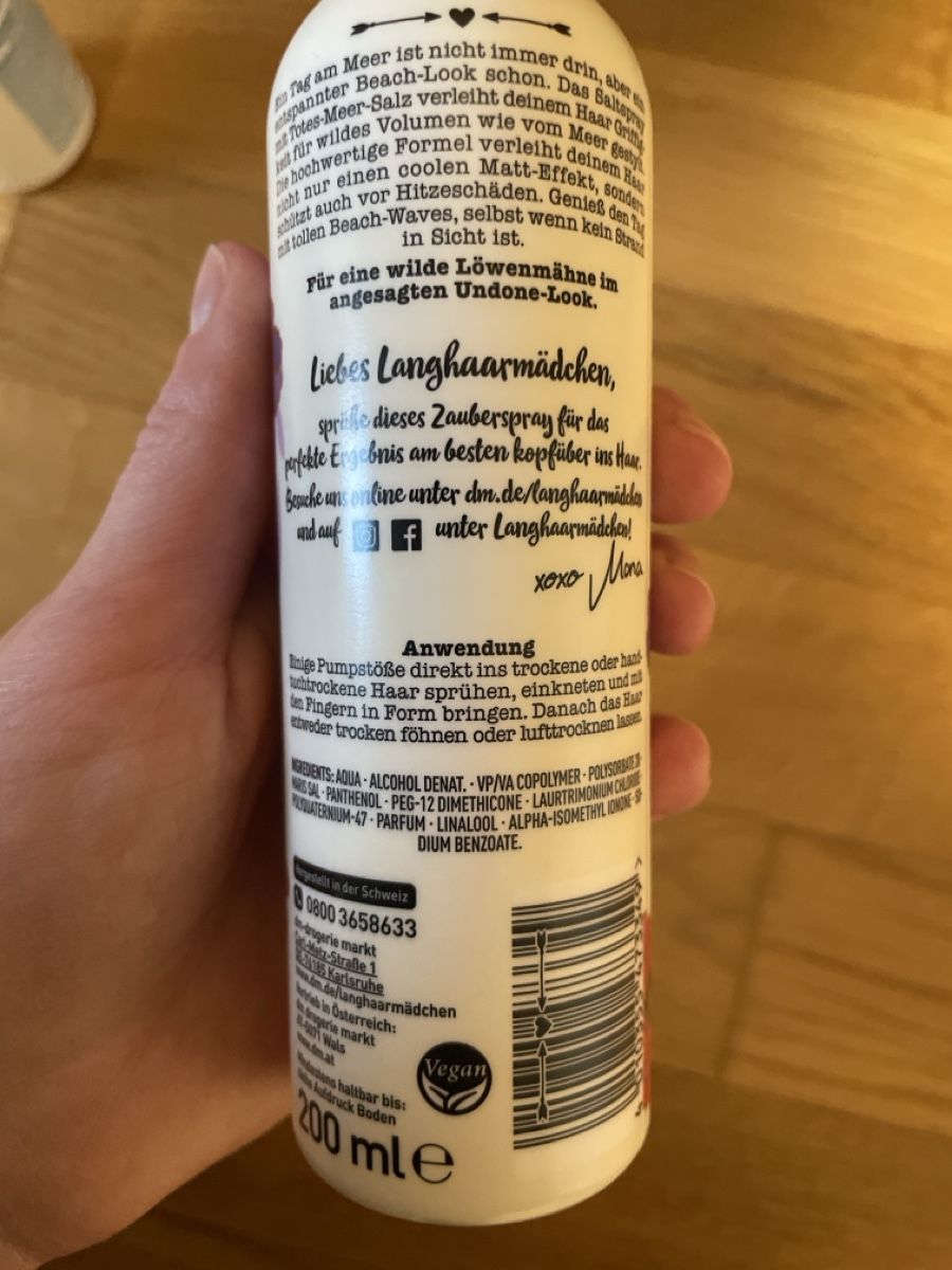 Prodotti per capelli: Langhaarmädchen Salt Spray Beach-Style – Usato da Sursee venduto da Steffi_2020 2