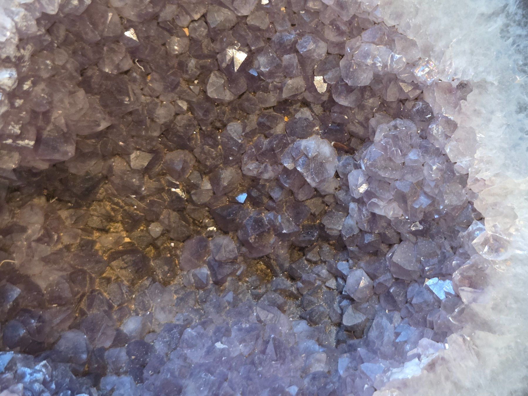 Minerali & Pietre curative: Amethystdruse, Brasilien, Top Zustand, Deko! – Usato da Niederlenz venduto da Moki123 1