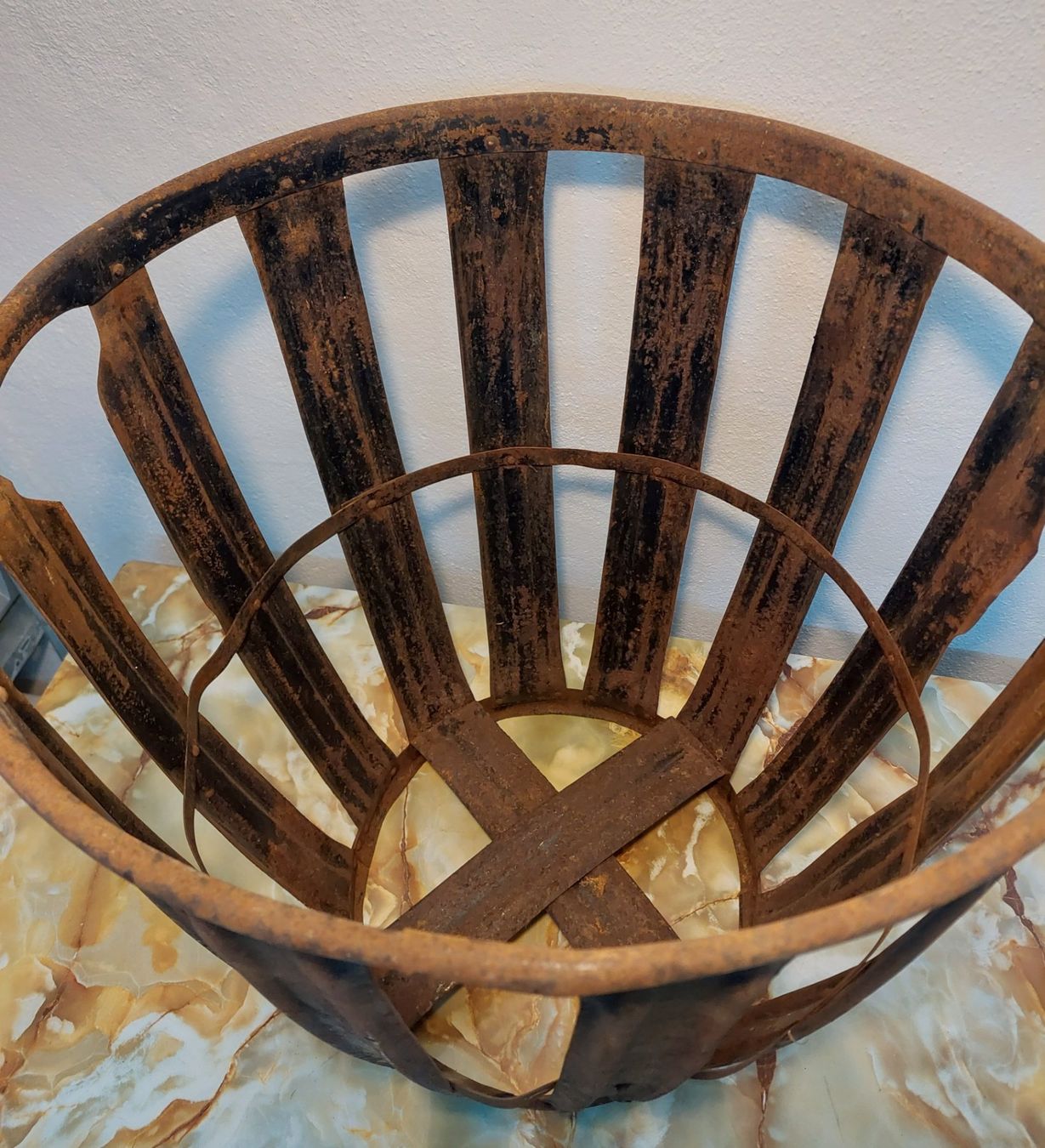 Altro in Antiquarato & Arte: Metallkorb von Schnapsbrennerei – Usato da Siblingen venduto da rantiques 2