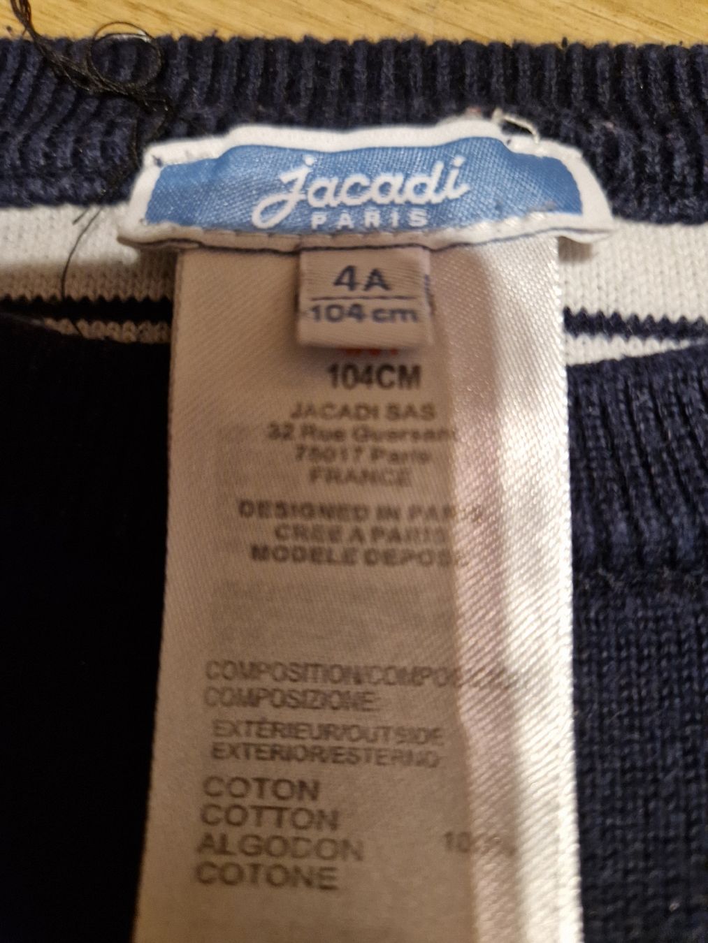 Jacadi Maglioni & Felpe: Jacadi Pulli Pullover Gr. 104 – Usato da Wimmis venduto da traubenq 1