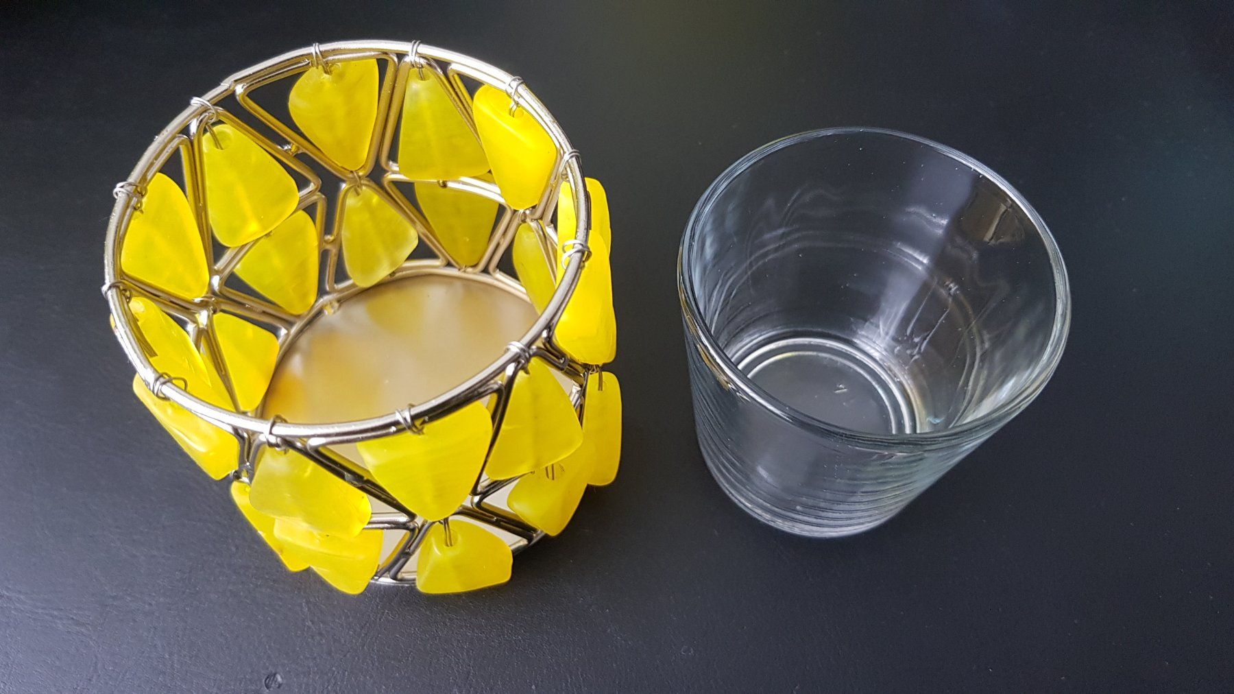 Vasi & Recipienti: Kerzenvase Gelb – Usato da Dübendorf venduto da Nemo_0 1