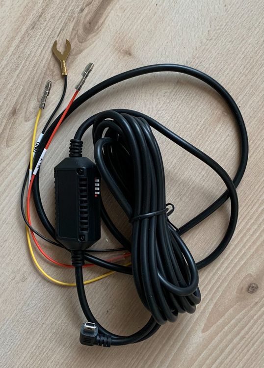 Kit Hardwire Micro USB 12V-24V Pour Dashcam AZDOME (M300S/M300) - Surveillance Parking, Protection Basse Tension