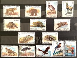 1971-74 - Spanien / Tierwelt - 3 Sätze Postfrisch **