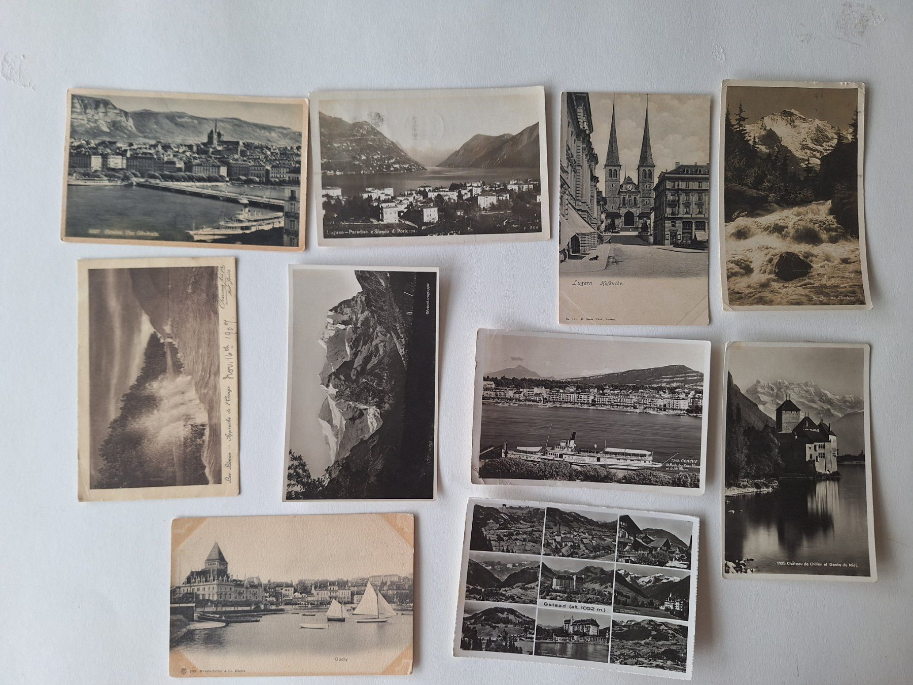 Cartoline postali: Alte Ansichtskarten Schweiz, 50 Stück, Kleinformat  (1) – Usato da Zürich venduto da t24_de 2