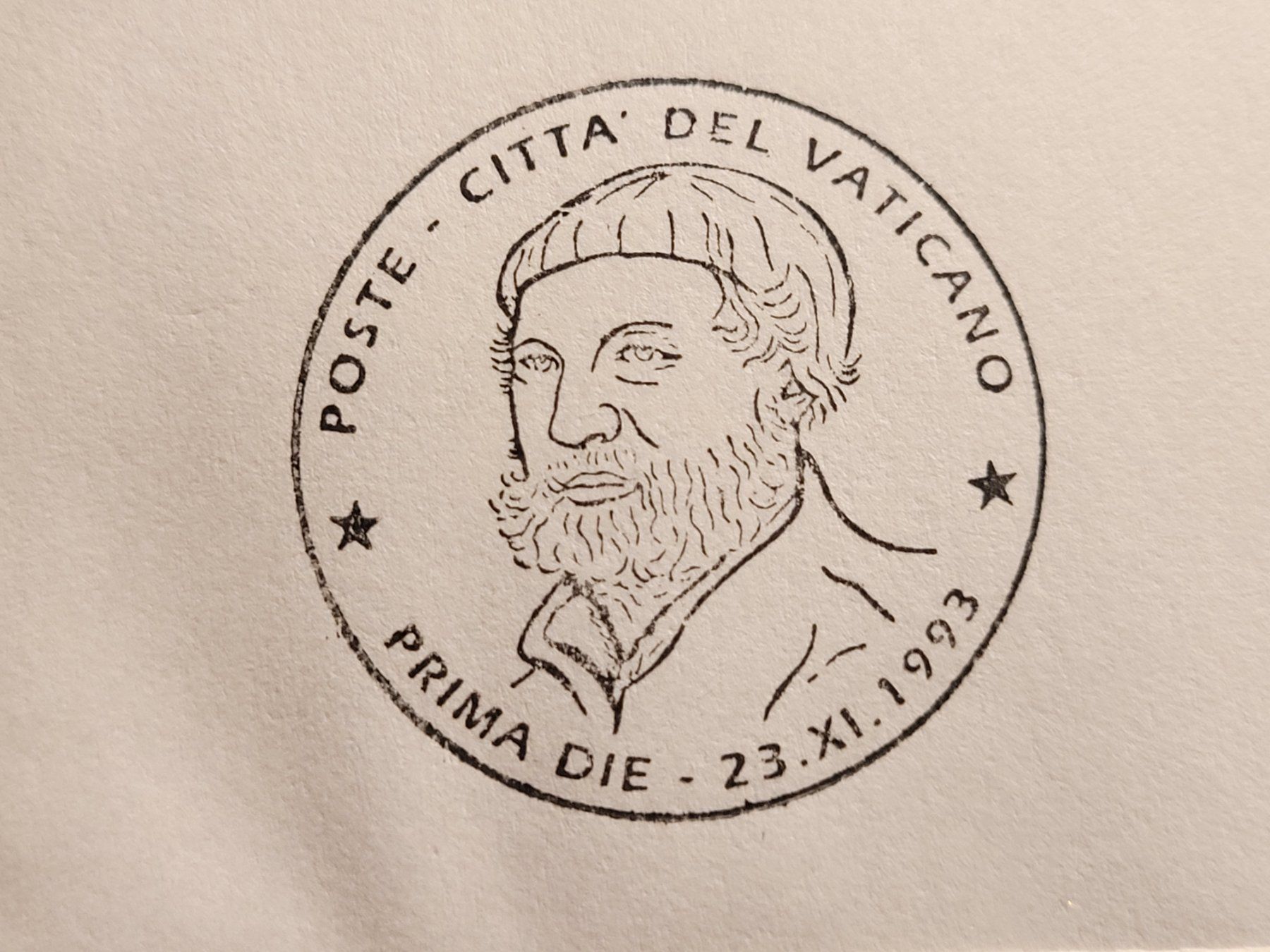 Tutti i francobolli: Enveloppe timbrée - Poste Citta Del Vaticano - 1993 – Usato da Payerne venduto da tintin08 2