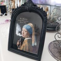 Schwarz: Fotorahmen /Vintage