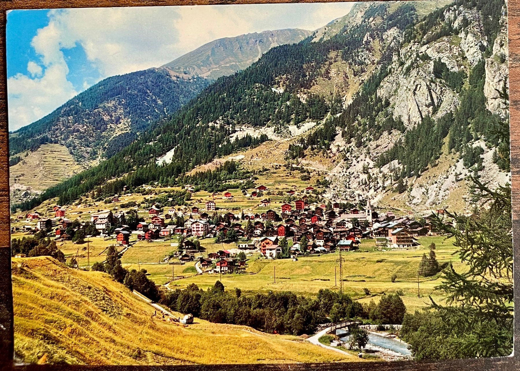 Ansichtskarten: VAL D'HÉRENS - EVOLÈNE - Carte ancienne – Gebraucht aus Lutry von
