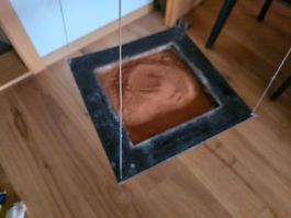 hängende Sand Schale Skulptur Zen Garten Kinetic 30 cm
