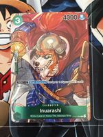 Carta One Piece Inuarashi OP01-034 Minks Akazaya nuova