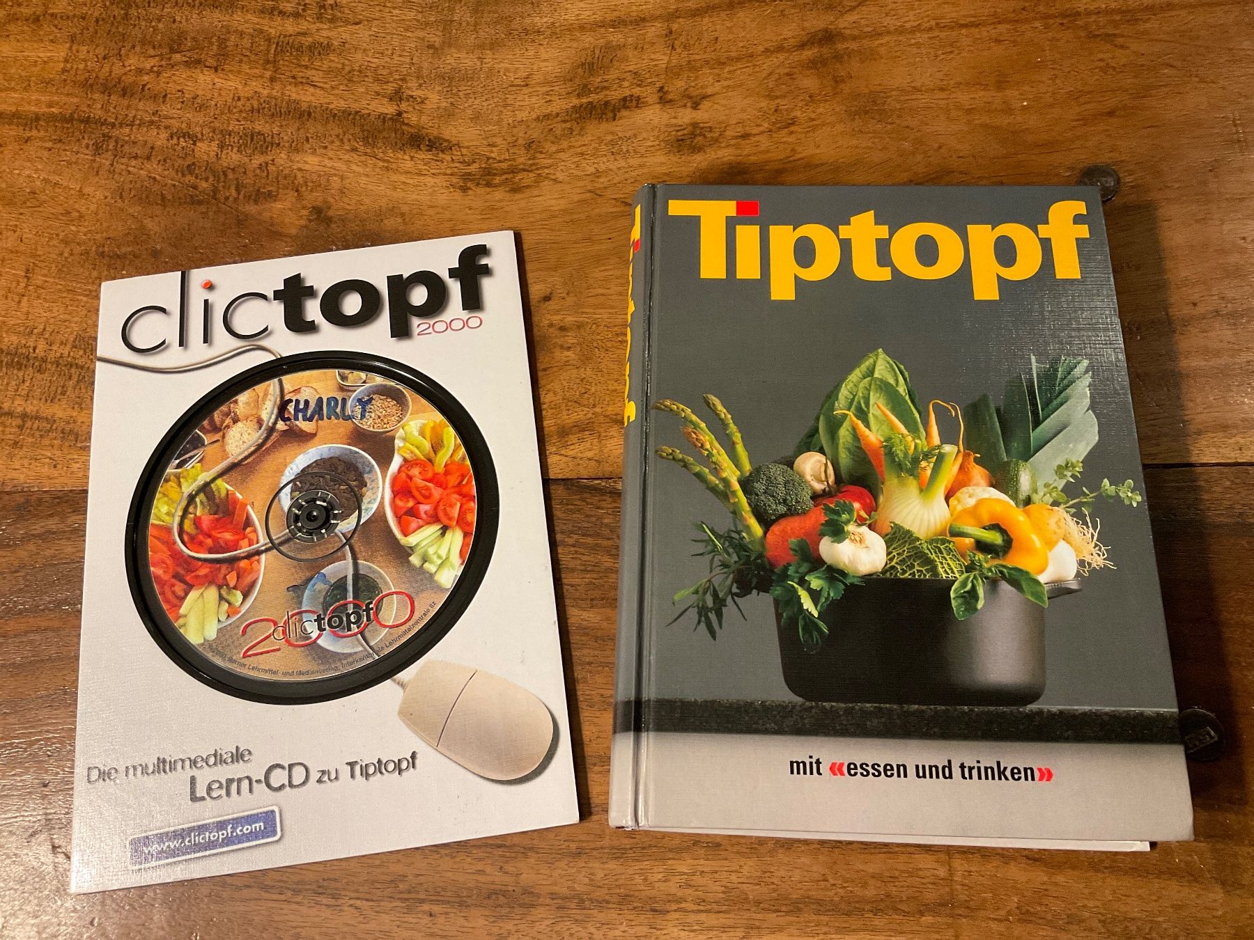 Libri: Kochbuch - Tiptopf Clictopf2000 Lern-CD – Usato da Avenches venduto da Tinkey
