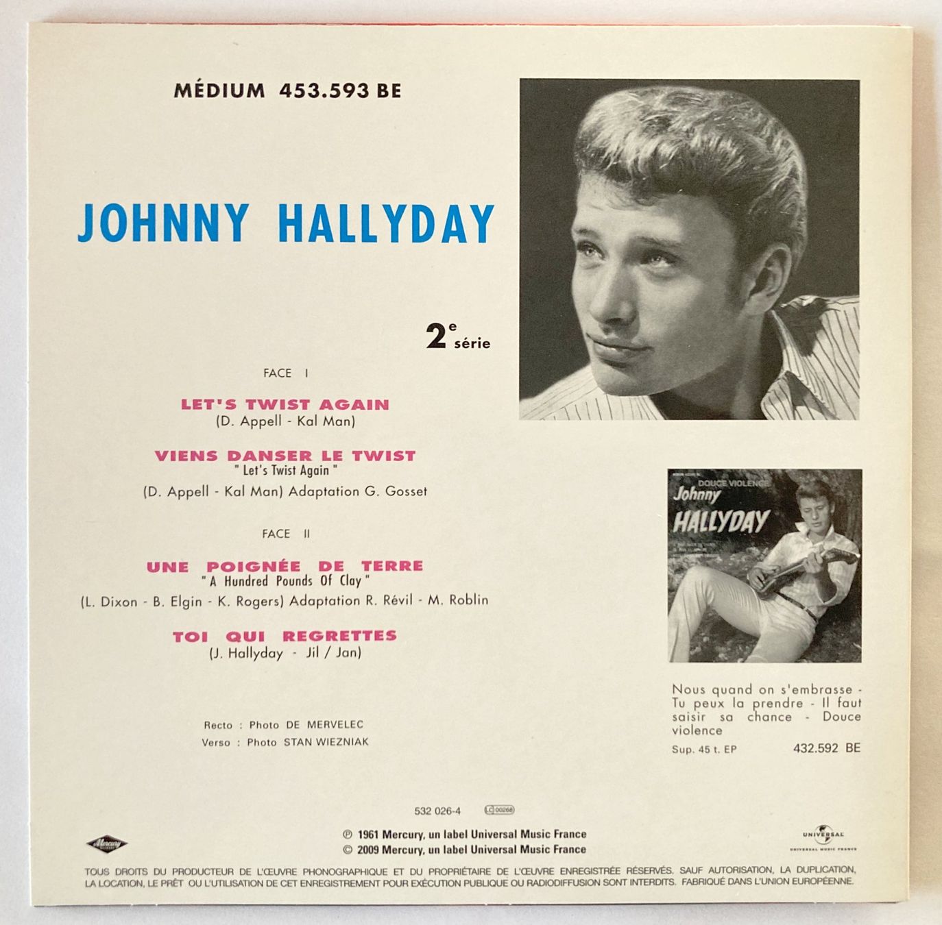 Dischi in vinile: JOHNNY HALLYDAY - VIENS DANSER LE TWIST – Usato da Bottens venduto da hotter-than-hell 1