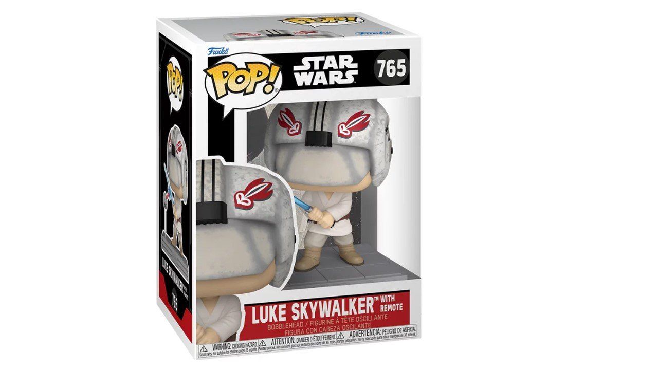 Funko Statuette: Funko POP! Star Wars 765 - Luke Skywalker – Nuovo e nell'imballaggio originale da Winterthur venduto da mathis-spielsteine