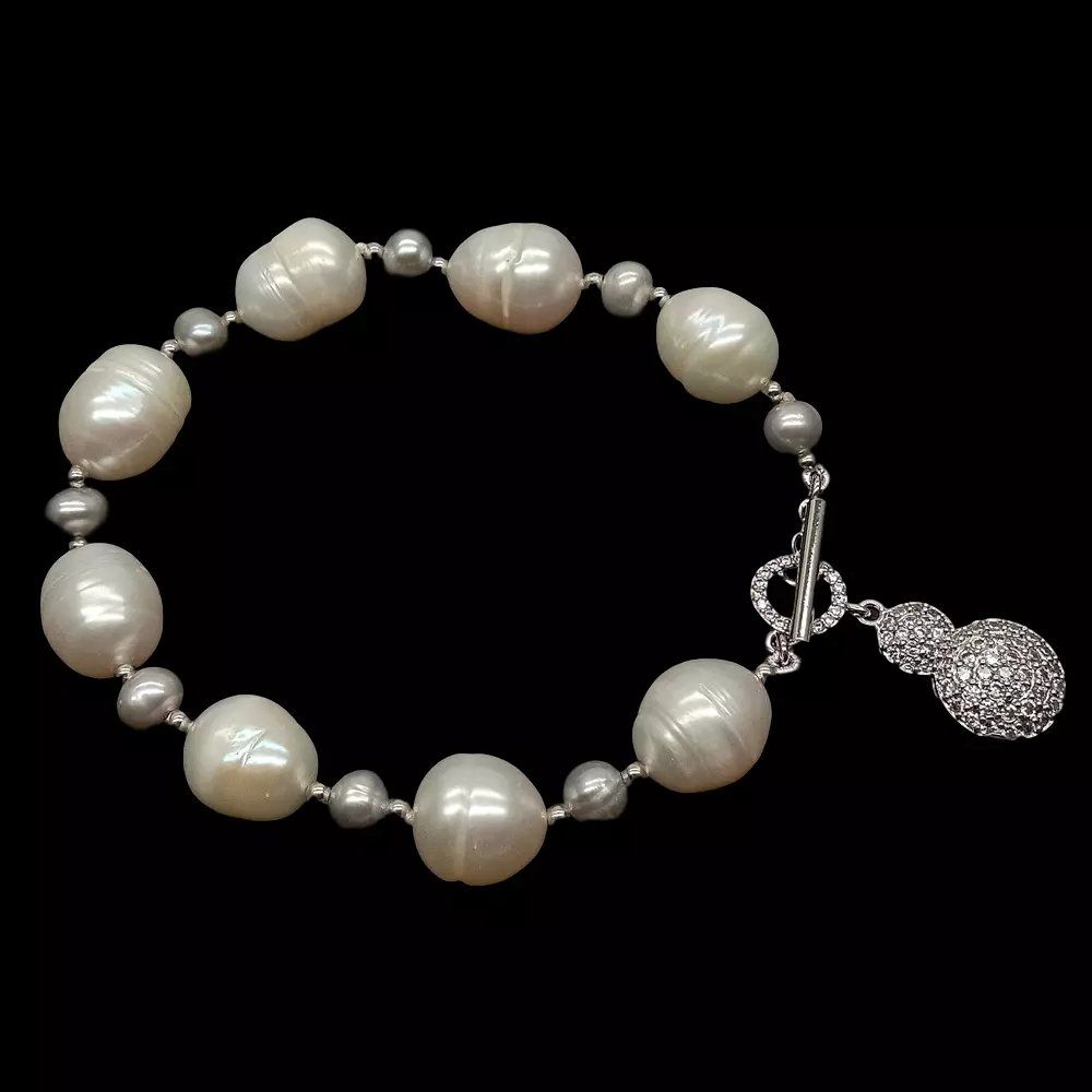 Bracciali & Braccialetti: Design Lua weiss Perlen Kristallen Armband Bracelet Perle – Nuovo (secondo la descrizione) da Prilly venduto da ilyria73 1