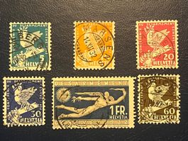 1932 -Conf.du désarmement/Genève Nos 185-190 ʘ centrées 1932