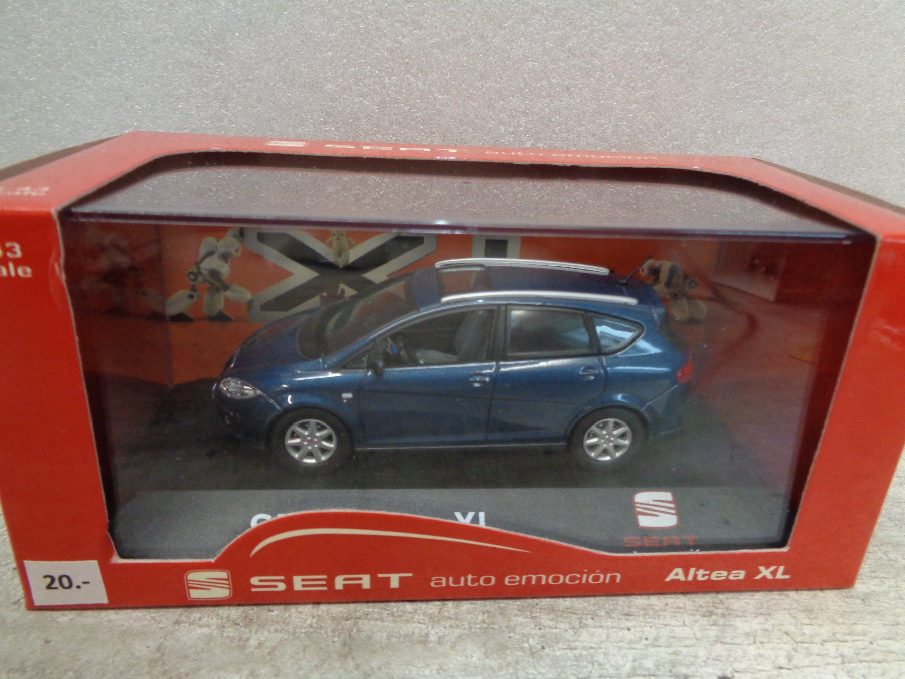 Seat Modellini d'auto: Fischer 1:43 Seat Altea XL – Nuovo e nell'imballaggio originale da Reconvilier venduto da rallycar