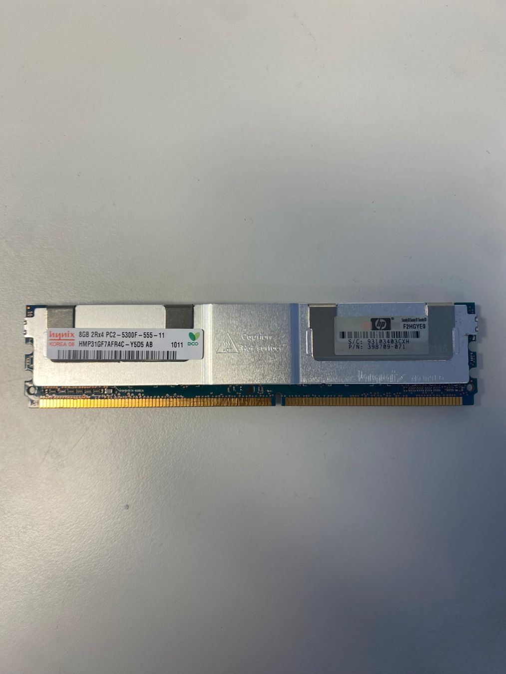 Memory / RAM: Hynix 8GB RAM DDR2 PC2-5300F – Gebraucht aus Zizers von Digitag0