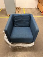Ikea Sessel blau